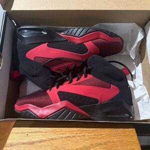 Jordan Kids Sneakers Black and Red